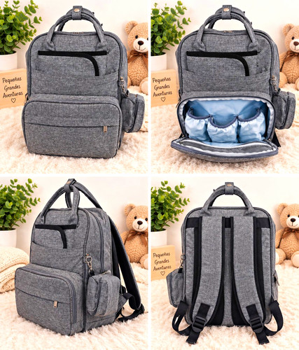 Wickelrucksack baby grau - wickelrucksack,