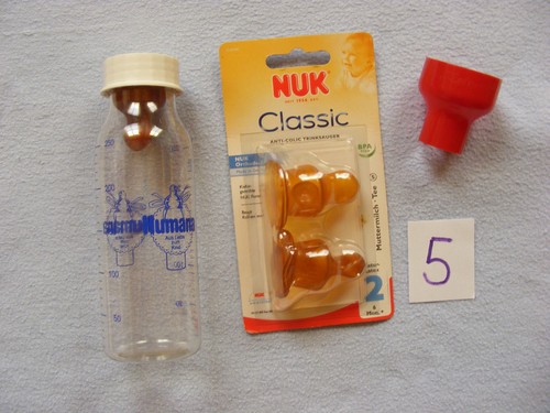 Altes babyflaschenset humana - babyflaschenset,