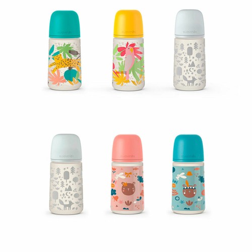 Suavinex babyflasche prints - suavinex,