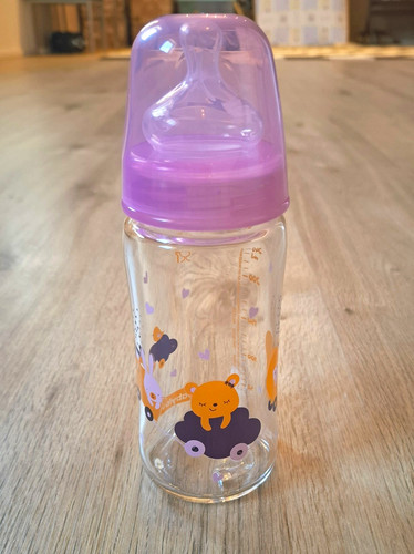 Babyflasche glas 240ml - glas,