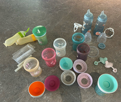 Gemischtes babyflaschen set - babyflaschen,