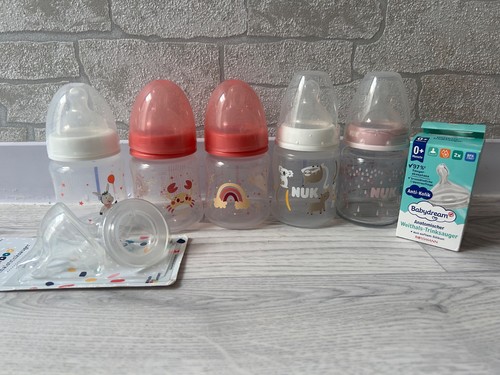 Babyflaschen und 2 - 5,