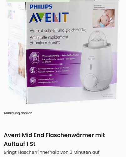 Philips avent flaschenwärmer - philips,