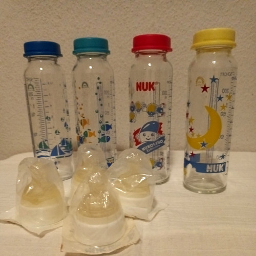 Alte große glasflaschen - 4,