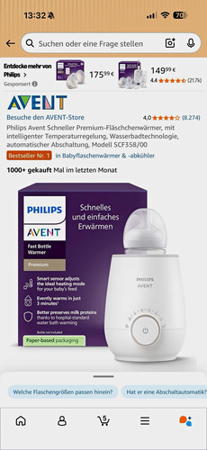 Philips avent flaschenwärmer - avent,