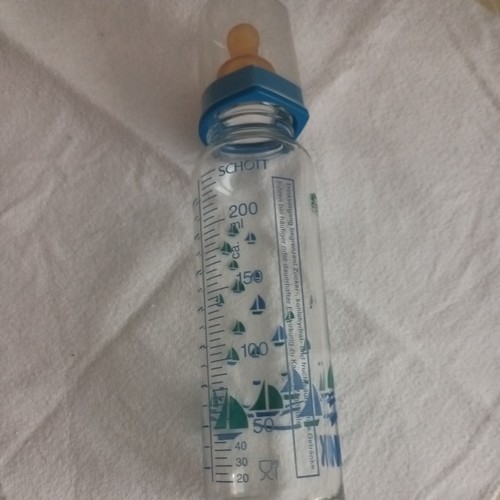 Sehr schöne alte glasflasche - sehr,